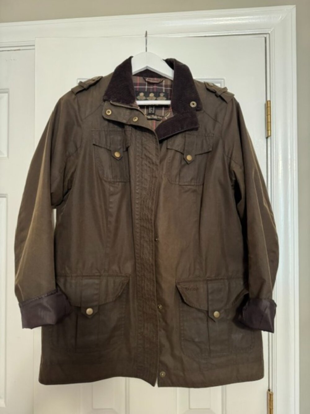 Barbour Waxed Cotton Field Jacket